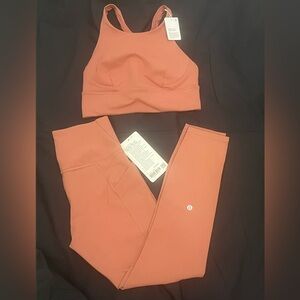 Lululemon Athletica Coral Set